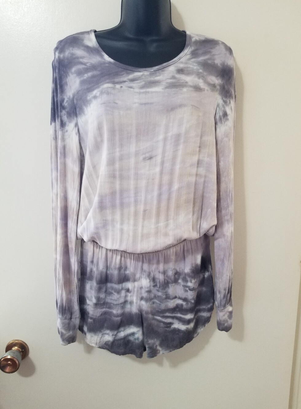 Young Fabulous & Broke Tie Dye Open Back Romper XS